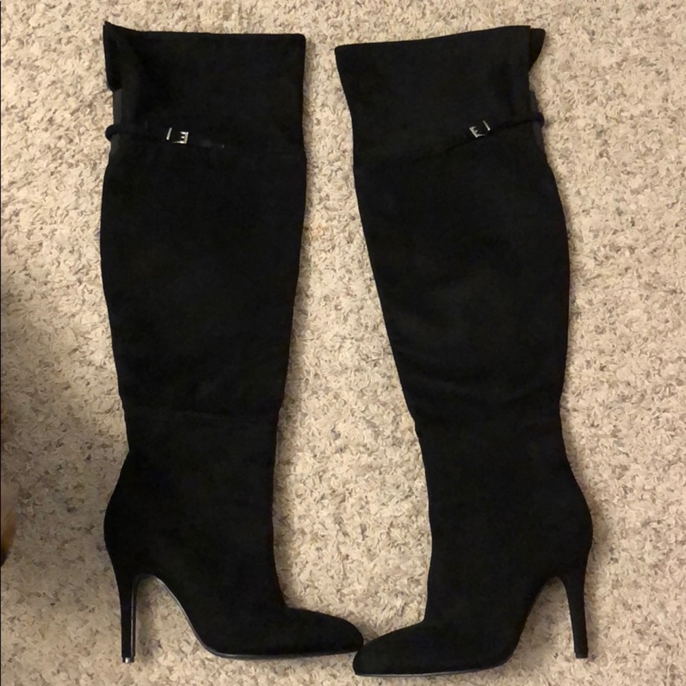 Chinese Laundry (suede looking) microfiber boots